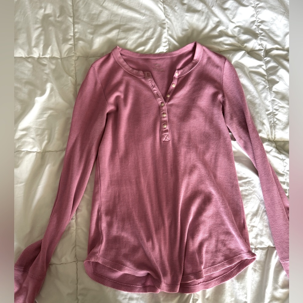Aerie waffle knit Henley